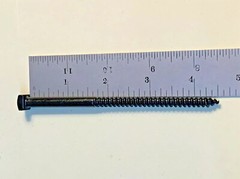 (25) 1/4 X 4-1/2″ Square Head Lag Screw Bolt Steel BLACK OXIDE 3/8 4 1/2 long