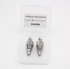 246356 Aftermarket 2 Pcs fluid VALVE fits Fusion Air Purge AP Spray Gun