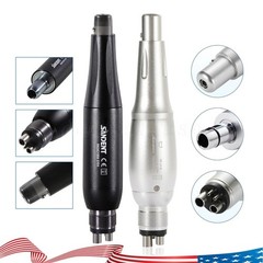 1-5 Dental Hygiene Prophy Handpiece Air Motor 4Holes 4:1 Nose Cone 360°Swivel