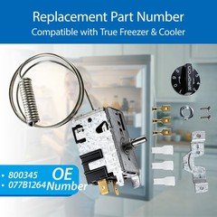 800345 Temperature Control Kit Thermostat Fits True Commercial Freezer 077B1264