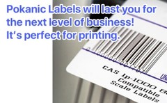 CAS LST-8010 Printing Scale UPC Label LP1000 CL5000 LPII LS100 8010 x 12 Rolls