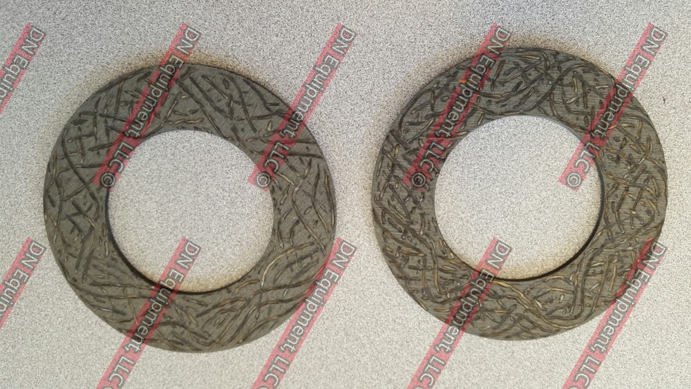 147122 / 140219 Friction/Clutch Disc. New, King Kutter Replacement. Set of (2)