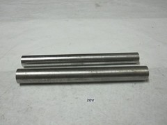 4140 Alloy Steel Round Bar Stock Rods Lot 1.375 and 1.125 In Diameter 12 In Long