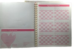 Vintage Duo-Tang Home Helpers Organizer Lot Insurance Tax Medical Filing Binders