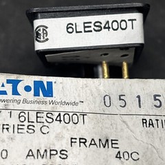 Eaton Cutler Hammer 6LES400T Digitrip 400a 6603C02G0H RMS 310, Series C, L Frame