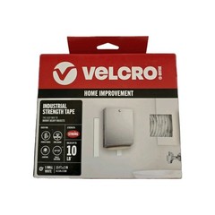 Velcro Industrial Strength Tape White 15ft x 2in Roll New