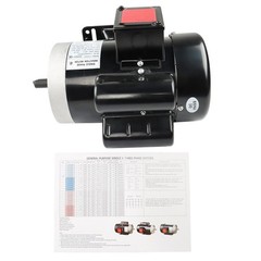 2HP General Electric Motor 3450 RPM 56C 115V/230V 60HZ 5/8″ Shaft 1 Phase