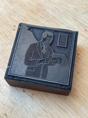 Printing Letterpress Printers Block Business Man Reading Note Letter (470)