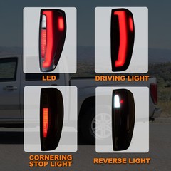 LED Tail Lights Pair for 2004-2012 Chevy Chevrolet Colorado GMC Canyon 2006 i…