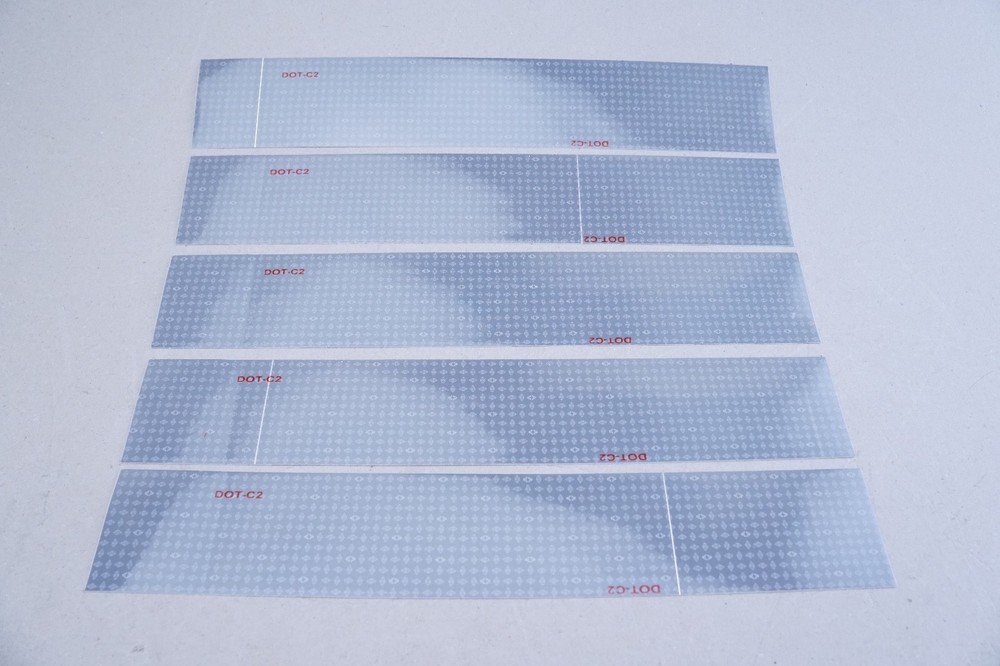 (5) Pack New 2″ x 12″ Silver Reflexite Reflective Conspicuity Tape V82 DOT-C2