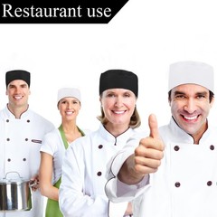Sintege Unisex Chef Hats for Men Women Adult Adjustable Chef Beanie Caps with…