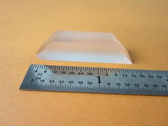 OPTICAL PRISM RECTANGULAR LASER OPTICS BIN#6V-06