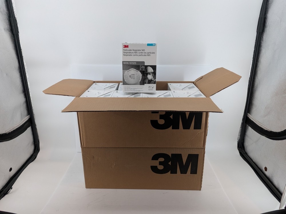 3M 8200 N95 Particulate Respirator Masks | Case of 320 Masks | EXP 11/25 | New