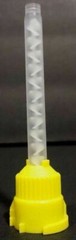 Dental Yellow HP Mixing Tips Defend Type 50 x 4.2mm Light Body Mydent VP-8105