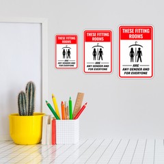Portrait Round Plus These Fitting Rooms Are Any Gender And For Everyone