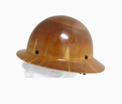 MSA Skullgard Full Brim Hard Hat With STAZ ON Suspension – Natural Tan