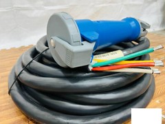 IEC-60309 Class 100-Amp 50-ft Portable Power Distribution Cable 5100C9W Socket