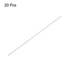 20 x Acrylic Round Rod 3mm Dia 12″ L Clear Solid Plastic Bar Stick Dowel Rods