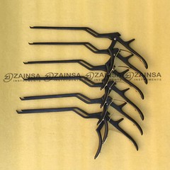 Kerrison Bayonet Bone Spine Rongeur, German Orthopedic Instruments Set of 6 PCs