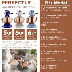 Copper Color Stainless Steel 6 Quart Mixing Bowl for Large, Radiant