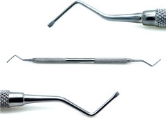 2 Pcs Dental Excavator 815-A & 816-B Spoons 1.2mm, 1.4mm Restorative Instruments