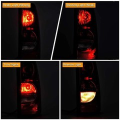 Tail Lights Assembly Compatible with 2003-2006 Chevy Silverado 1500 2500 1500HD