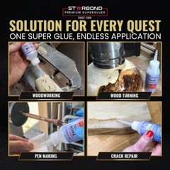 Starbond 4 oz. Super Fast Thin – Super Glue (Premium Cyanoacrylate CA Glue)