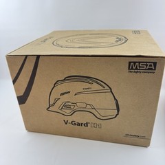 MSA V-Gard H1 Hard Hat Orange 4 Point Ratchet Safety Helmet Open Box NEW