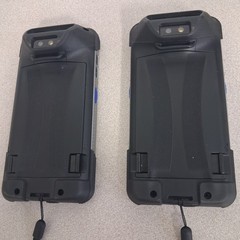 Denso BHT-M80-QWG Handheld Barcode Scanner/Smartphone Like Lot Of 2 *Clean*