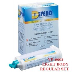 VP-9003 DEFEND LIGHT BODY REGULAR SET VPS 4-50 ML CARTRIDGES IMPRESSION