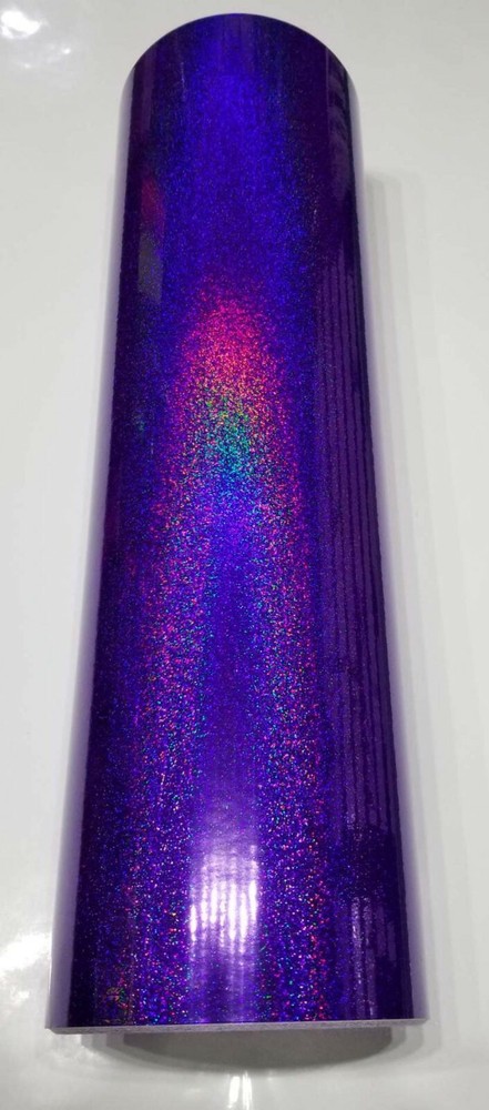 Royal Purple Glitter Film Sign Plotter Vinyl Film