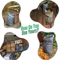 Large Shipping Bags | 24 x 36| Jumbo Poly Mailers for 24×36 – 5 Bags, Grey