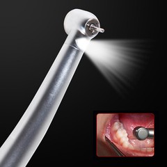 Turbina LED 2 orificios con pieza mano de alta velocidad dental NSK Style USA