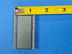 (2) 096P106C DISPLAYTECH LCD NUMBERIC Display Module 40PIN DIP Through Hole