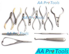 AA Pro: Set Of Orthodontic Instruments Of 15 Pieces – Stainless Steel DN-2115