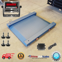 Prime OP-917 NTEP Drum Scale 38″ x 32″ x 3.5″ 2,500 lb x .5 lb 5 Yr Warranty