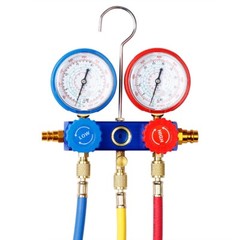 A/C AC Manifold Gauge Set for Car test Kit Manometer Gauge System Refrigeration