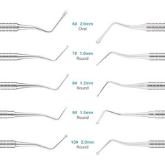 Dental Excavator Endo Spoon Restorative Double Ended Instruments Instrument Set