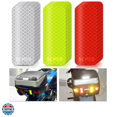 Reflective Stickers – 36 PCS High Visibility Reflective Tape Waterproof Strip…