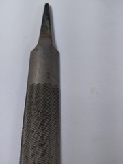 Vintage Flat Hand File Double Cut Metal Woodworking Tool 9.5 inch total