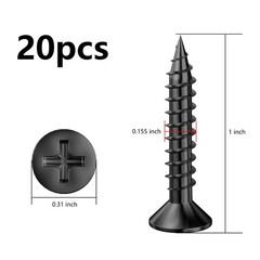 182 Pcs Drywall Anchors Kit | Heavy Duty Self-drilling Fasteners | Multi-purpose