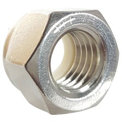 1/4 – 20 Stainless Steel Nylon Insert Hex Lock Nuts Nyloc 250 Pcs