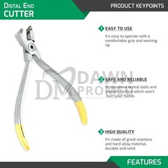 TC Distal End Cutter Plier Hold & Cut Soft and Hard Wire Orthodontic Instruments