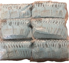 600 Each Farm Cattle/Cow Large Blue Ear Tags Identification With Numbers.New.
