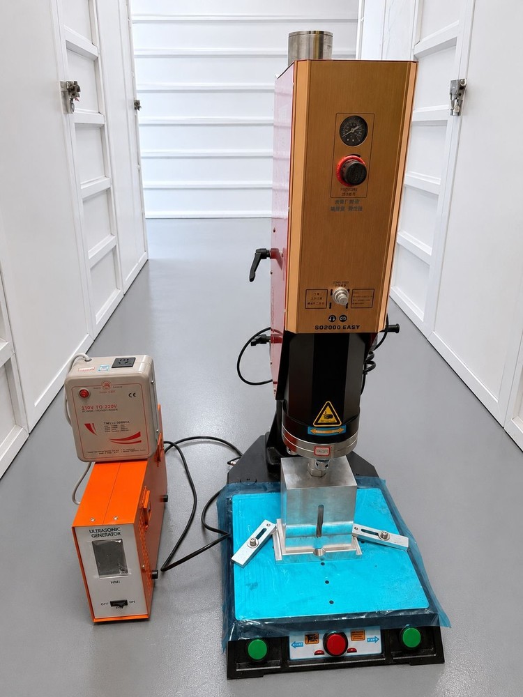 Ultrasonic Welder Plastic Machine with Mold Card Slabs PSA BGS SGC CGC