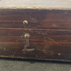 Vintage DIPROFIL MACHINE SMALL WOODEN DOVETAIL TOOL BOX ONLY – Empty – Sweden