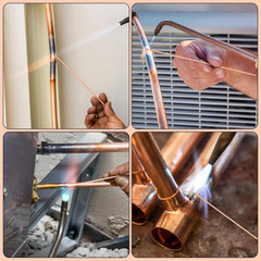 40 Sticks 15% Silver Brazing Rods AWS Bcup-5 15% Silver Solder Phos Copper Brazi