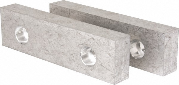 Gibraltar 8-1/8″ Wide x 2-1/4″ High x 1-1/8″ Thick, Flat/No Step Vise Jaw Sof…
