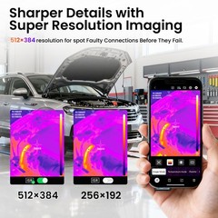 256×192 IR Resolution Imager Camera Wireless Thermal Imaging Camera Handheld