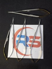 Lot of 4 Hu Friedy Castroviejo Straight Needle Holder 7 18cm NH5024SIM
